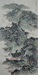 吴先齐国画山水欣赏
