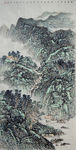 吴先齐国画山水欣赏