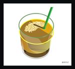 果汁 橙色 喝 玻璃杯 新鲜