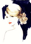 时尚美女插画艺术