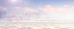 浪漫天空背景