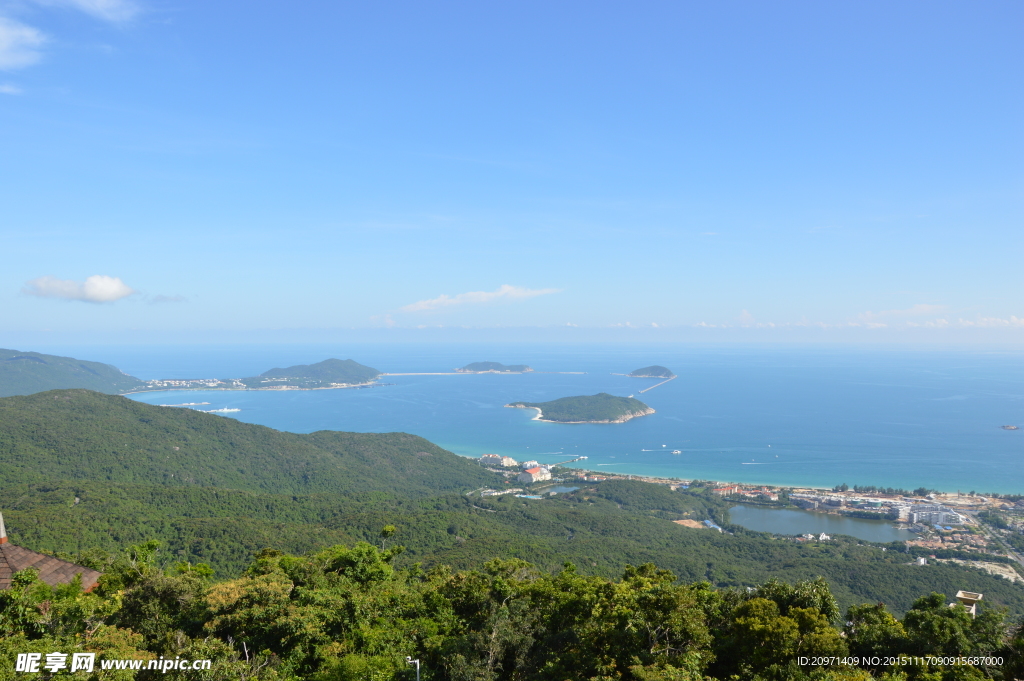 亚龙湾全景