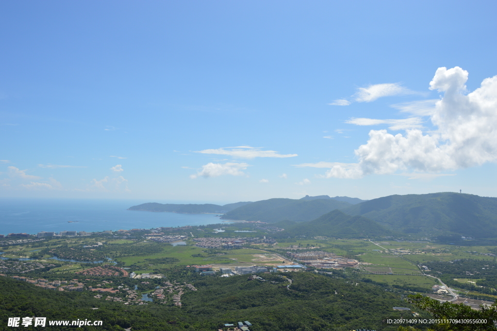 亚龙湾景色