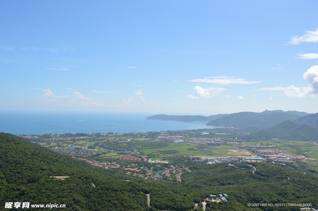 亚龙湾景色