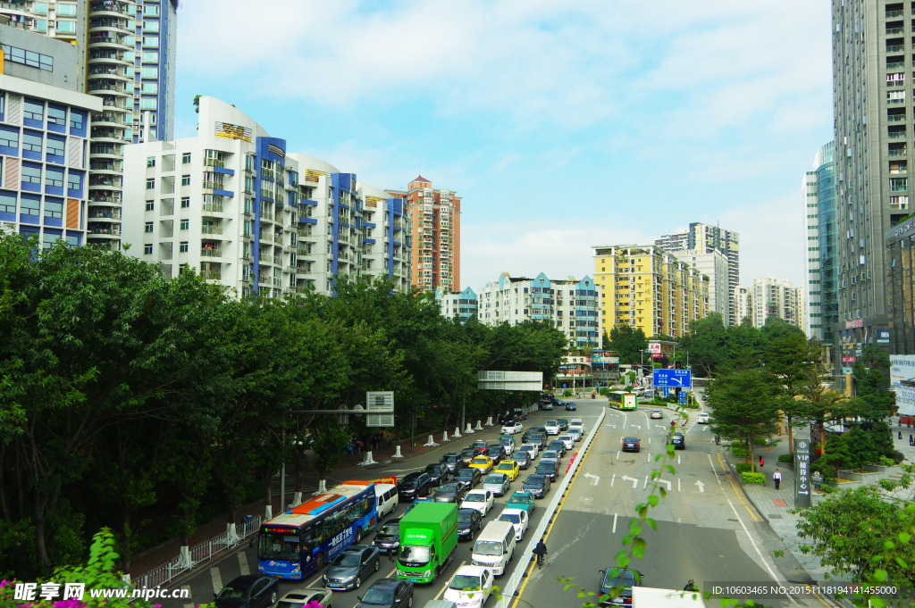 交通建筑 羊城街景