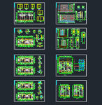 六层花园洋房全套建筑施工图