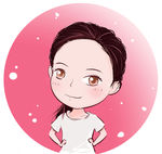 可爱女生q版头像LOGO