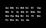 创意英文字体