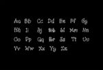 卡通英文字体