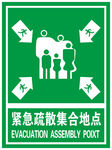 紧急疏散集合地点