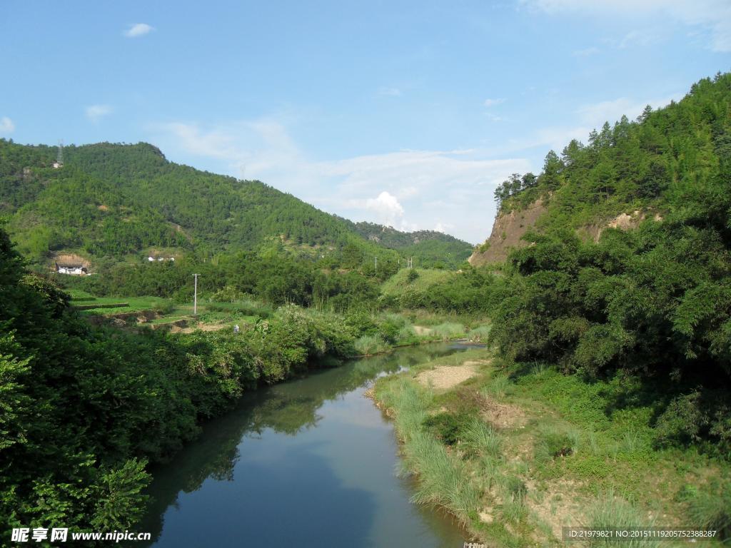 银溪美景