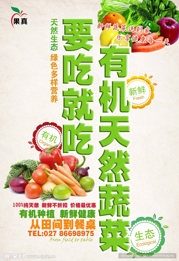 蔬菜海报