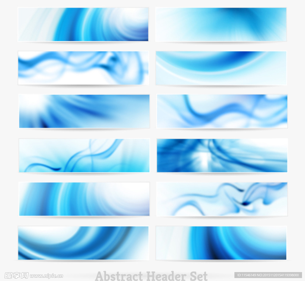 时尚蓝色banner