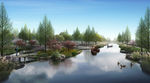 河道效果图