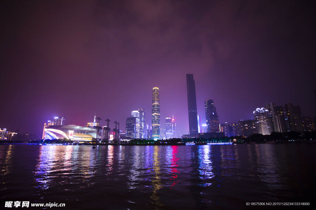 广州珠江夜景