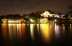 新会玉湖夜景