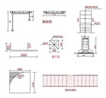 工程结构手绘示意图