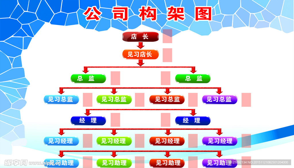 公司构架图