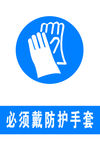 必须带防护手套