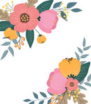 鲜花边框