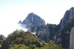 黄山 云海 云雾 山顶云雾 雾