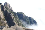 黄山 云海 云雾 山顶云雾 雾
