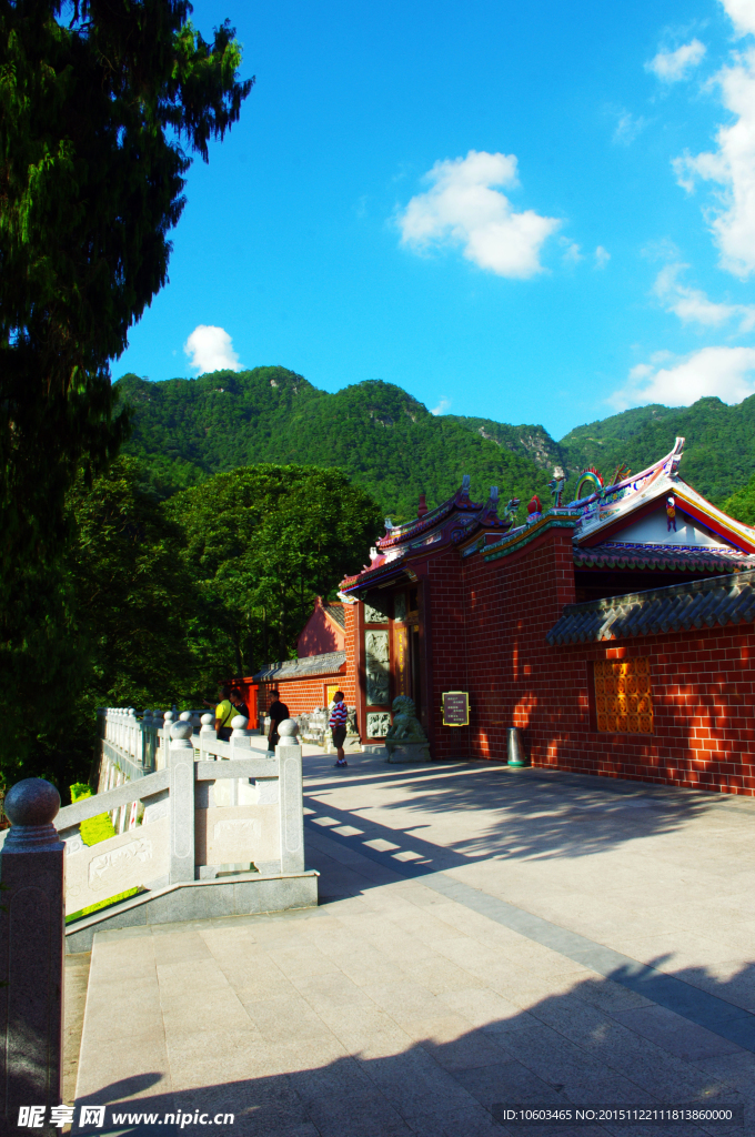 千年古刹 山水风光