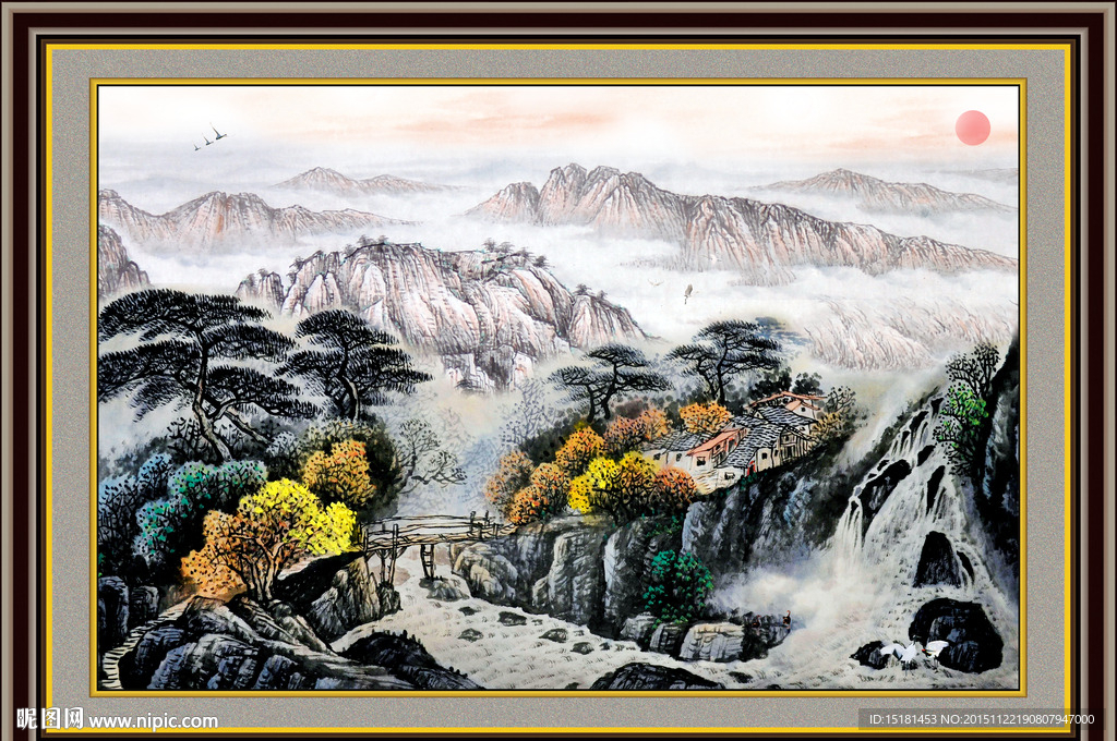水墨山水