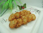 斑艺虾饼