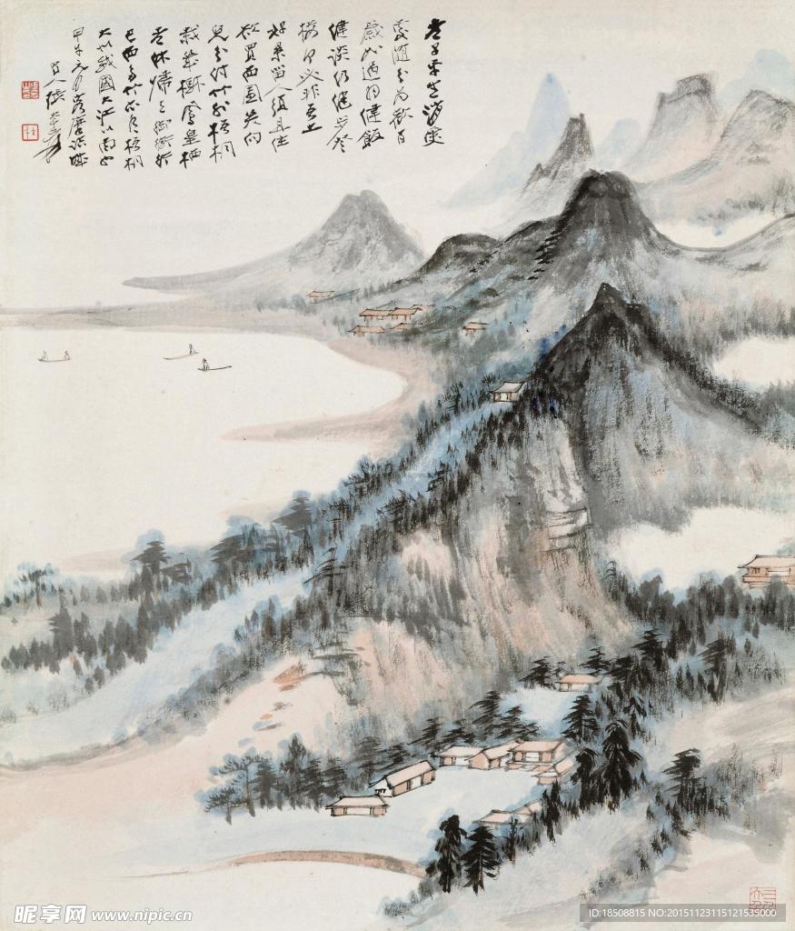 摩诘山色