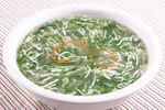 荠菜肉丝豆腐羹