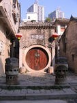 圆形门