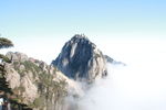 黄山 云海 云雾 山顶云雾 雾