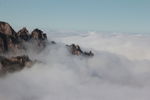 黄山 云海 云雾 山顶云雾 雾