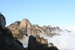 黄山 云海 云雾 山顶云雾 雾