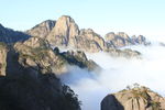黄山 云海 云雾 山顶云雾 雾