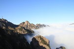 黄山 云海 云雾 山顶云雾 雾
