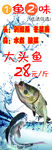 一鱼二味大头鱼广告