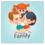 幸福的家庭插图