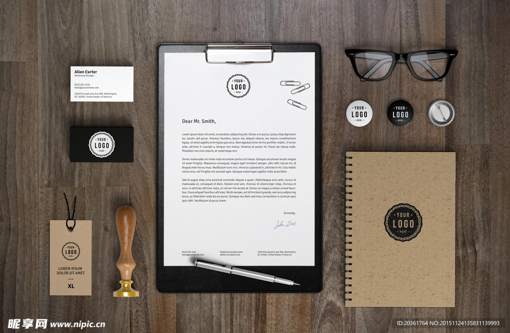 品牌识别VI贴图