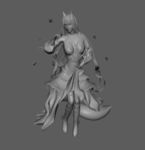 精致性感猫女maya3d模型