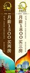 道旗  楼盘广告   PSD源