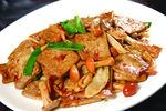 野菌煎豆腐