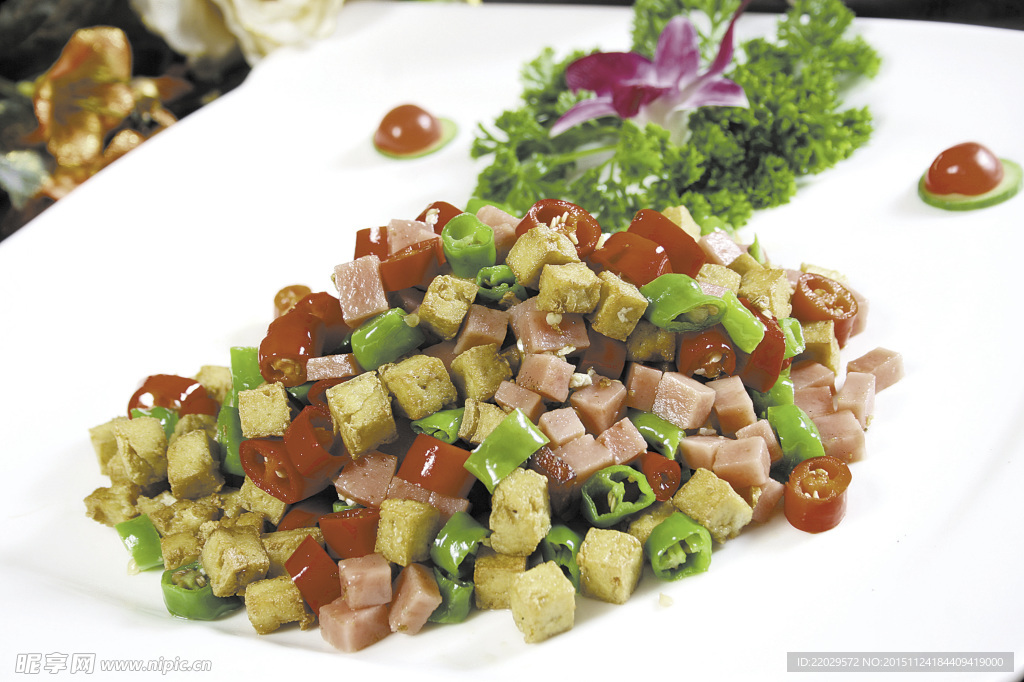 西炒豆腐