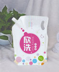 洗衣液效果图