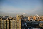 城市建筑 黄昏