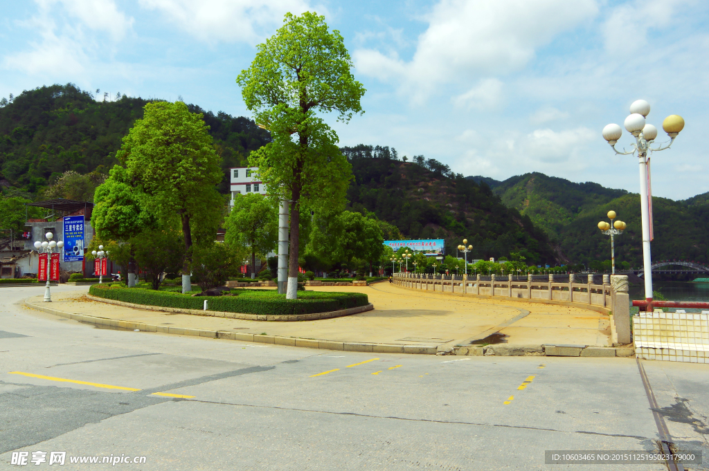 最美小城 山水风景