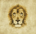 狮子像素 头像