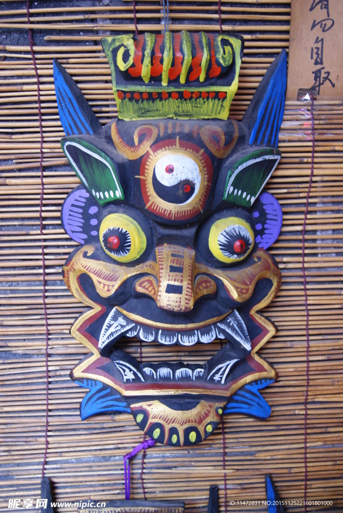 凤凰古城脸谱