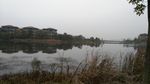 初冬湖景房摄影